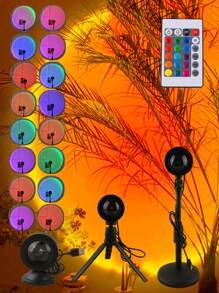 LED Sunset Projection Light