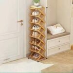 bamboo shoe rack