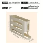 SOKANY 4-Layer Egg Storage Box – Large Capacity Space-Saving Fridge Organizer & Egg Holder - Image 6