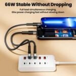 10 Port Power Strip with USB and Type C Fast Charging Station for Home and Office - Image 3