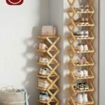 bamboo shoe rack