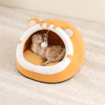 Cozy Cat Bed House – Soft, Comfortable Sleeping Basket for Cats