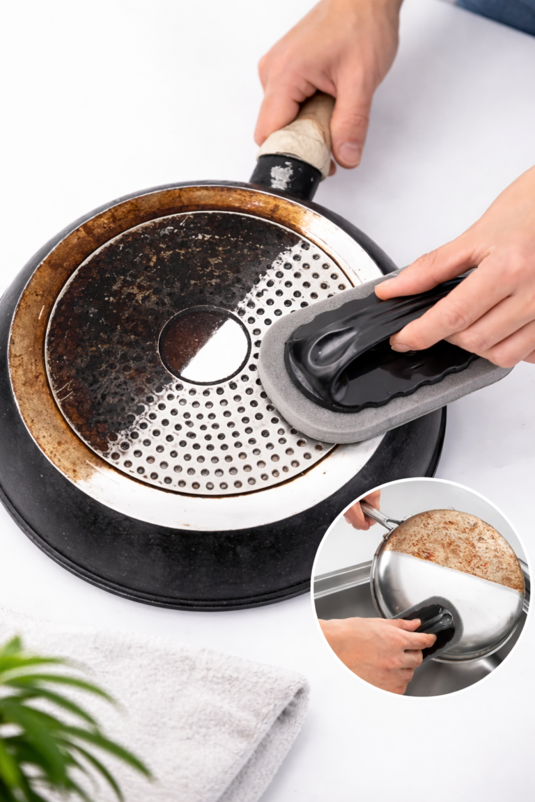 magic abrasive sponge brush