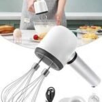 Whisk Blender Multi-Speed Hand Mixer Portable Electric Milk Frother for Coffee and Kitchen