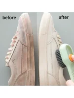 Multifunctional Shoe Cleaning Brush with Liquid Dispenser - Image 2