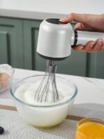 Whisk Blender Multi-Speed Hand Mixer Portable Electric Milk Frother for Coffee and Kitchen