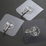 Heavy Duty Self Adhesive Wall Hooks Waterproof Damage Free Multi Purpose Hanging Hooks Set
