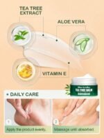 Premium Tea Tree Balm for Dry Skin Body Hand and Foot Care - Image 2