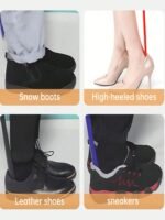 Long Handle Shoe Horn – The Ultimate Extended Easy Wear Shoe Helper for Men and Women! - Image 4