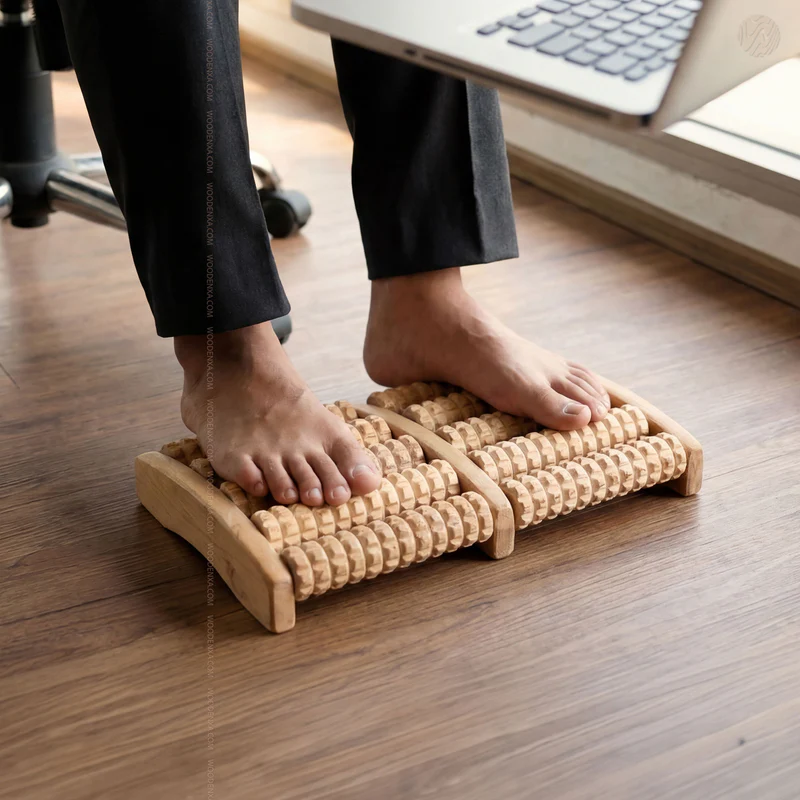 PremiumWoodenFootMassagerRoller-4 Foot Massager Roller