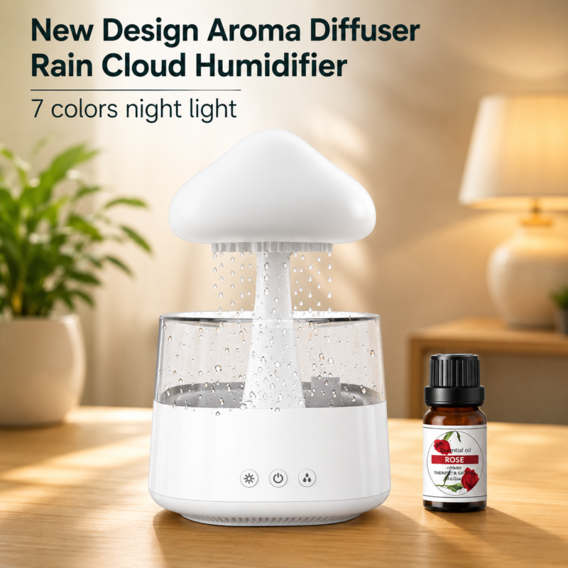 Rain Cloud Lamp Humidifier